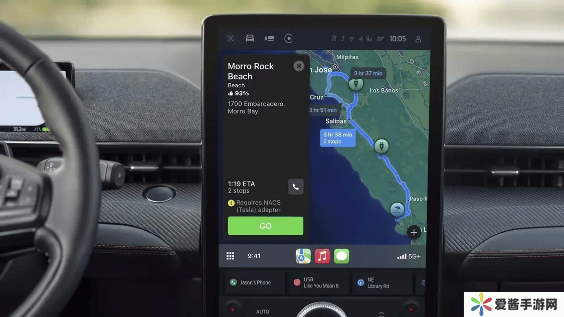 福特车主福音！苹果地图CarPlay新增特斯拉超充站导航功能
